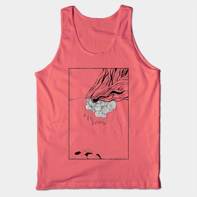 Sea-monster Tank Top by Derivaat